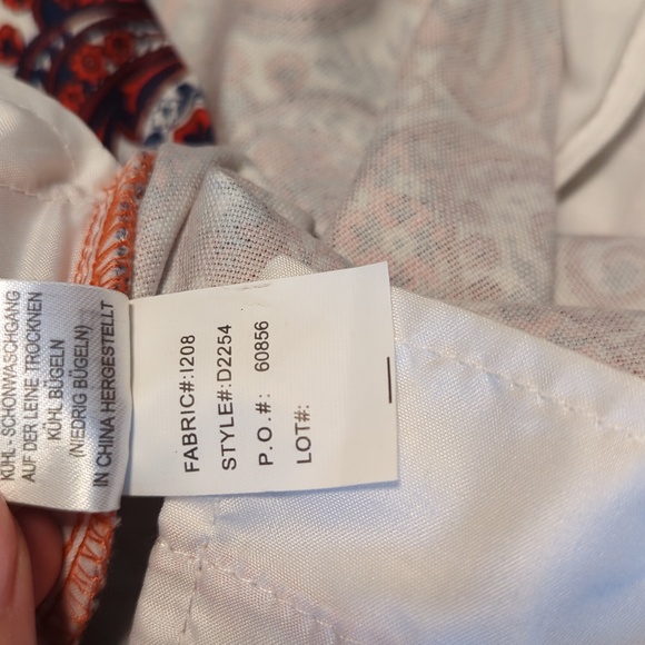 Saint Tropez West Paisley Print Shorts - Sz 8 - Picture 5 of 8